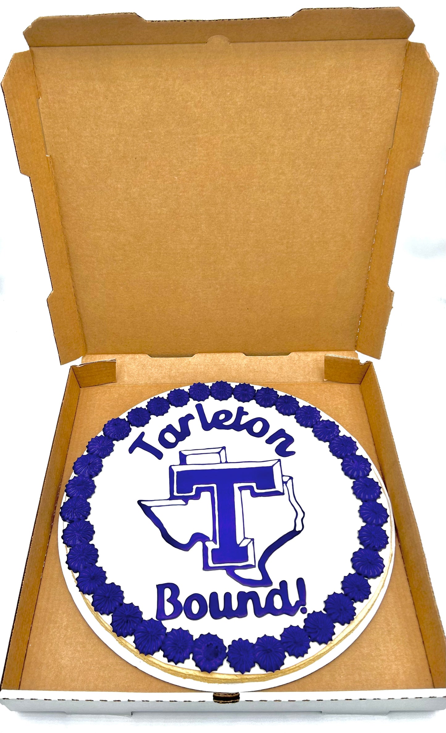 Tarleton State University 16" Round Sugar Cookie Cake