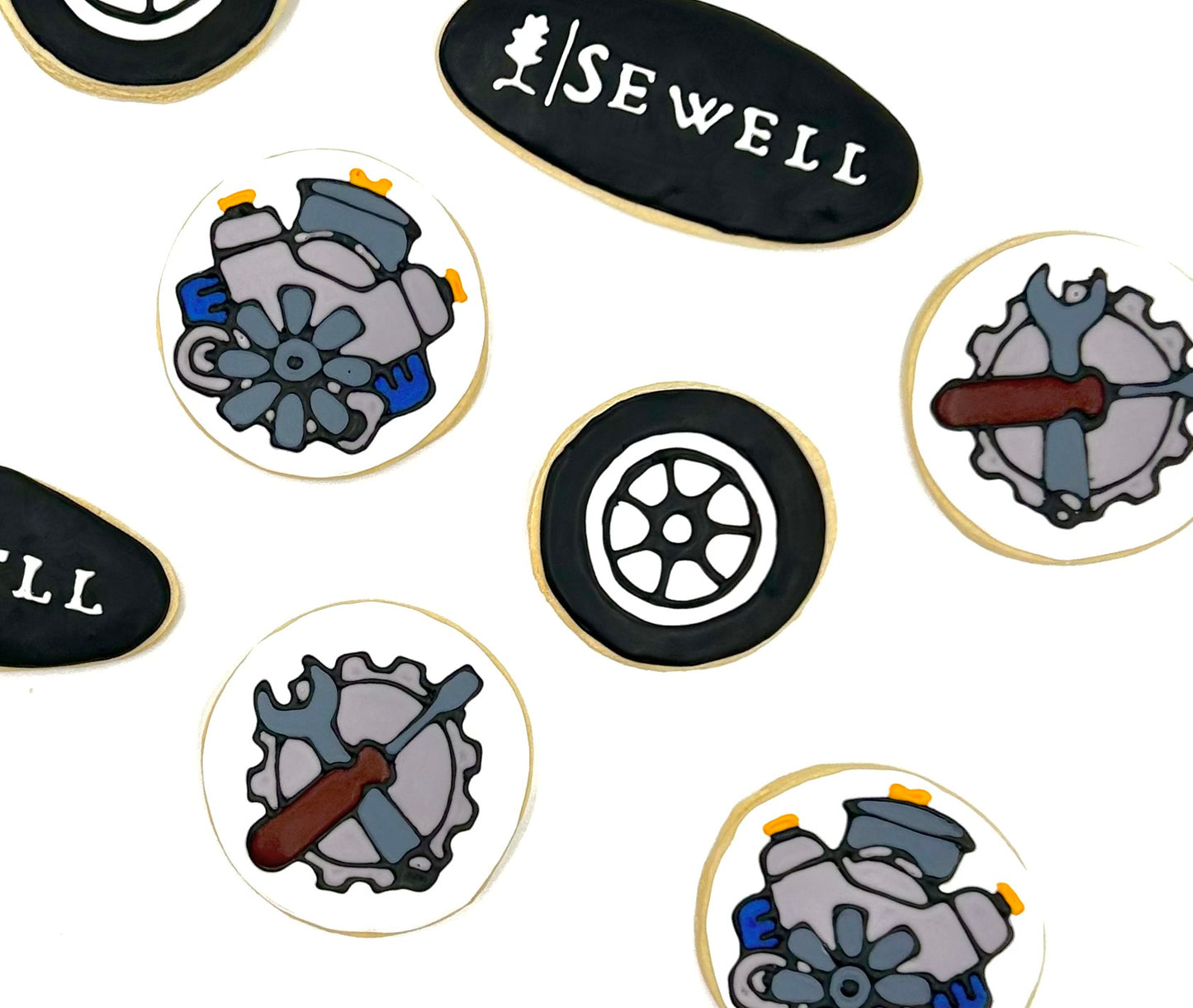 Automotive Mechanic Sugar Cookies