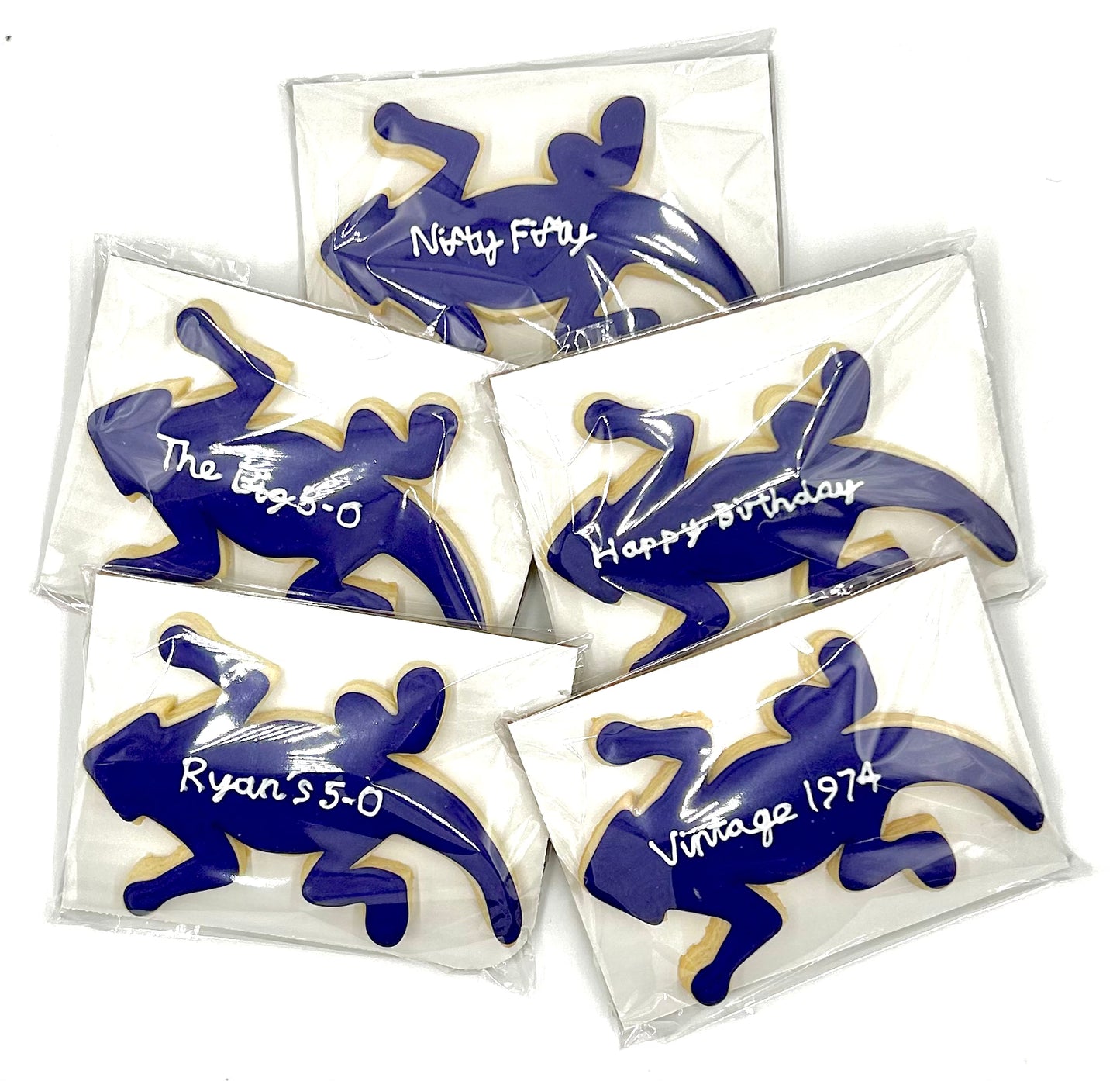 Horned Frog Sugar Cookies