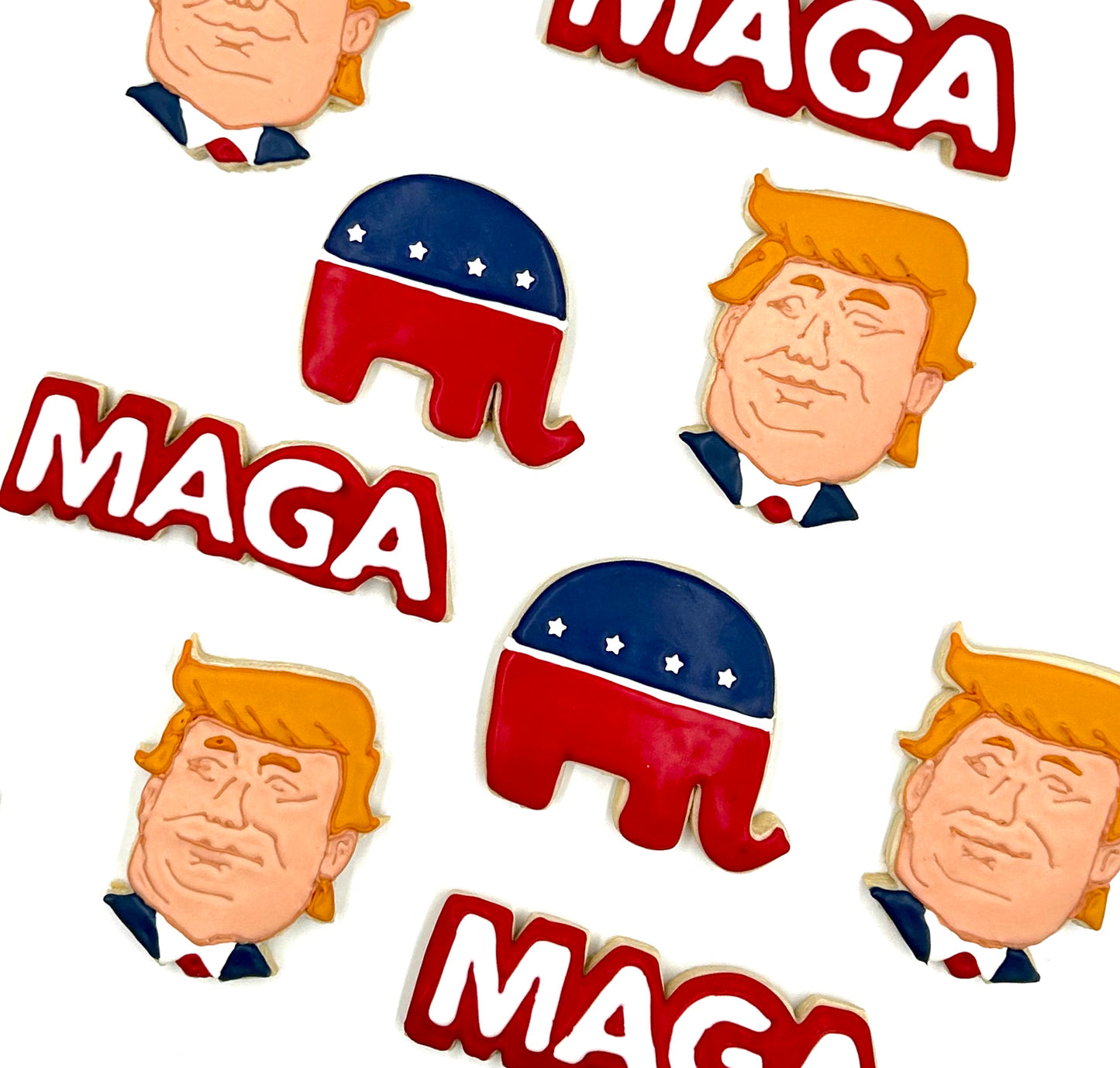 MAGA Trump Sugar Cookie Set