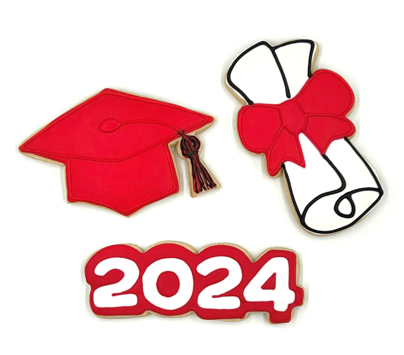 Burleson High School Graduation Sugar Cookie Set