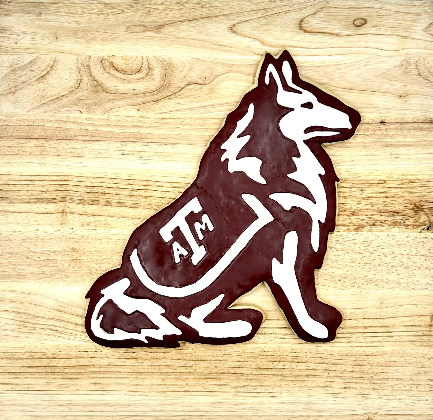 Reveille 16" Shaped Sugar Cookie Cake