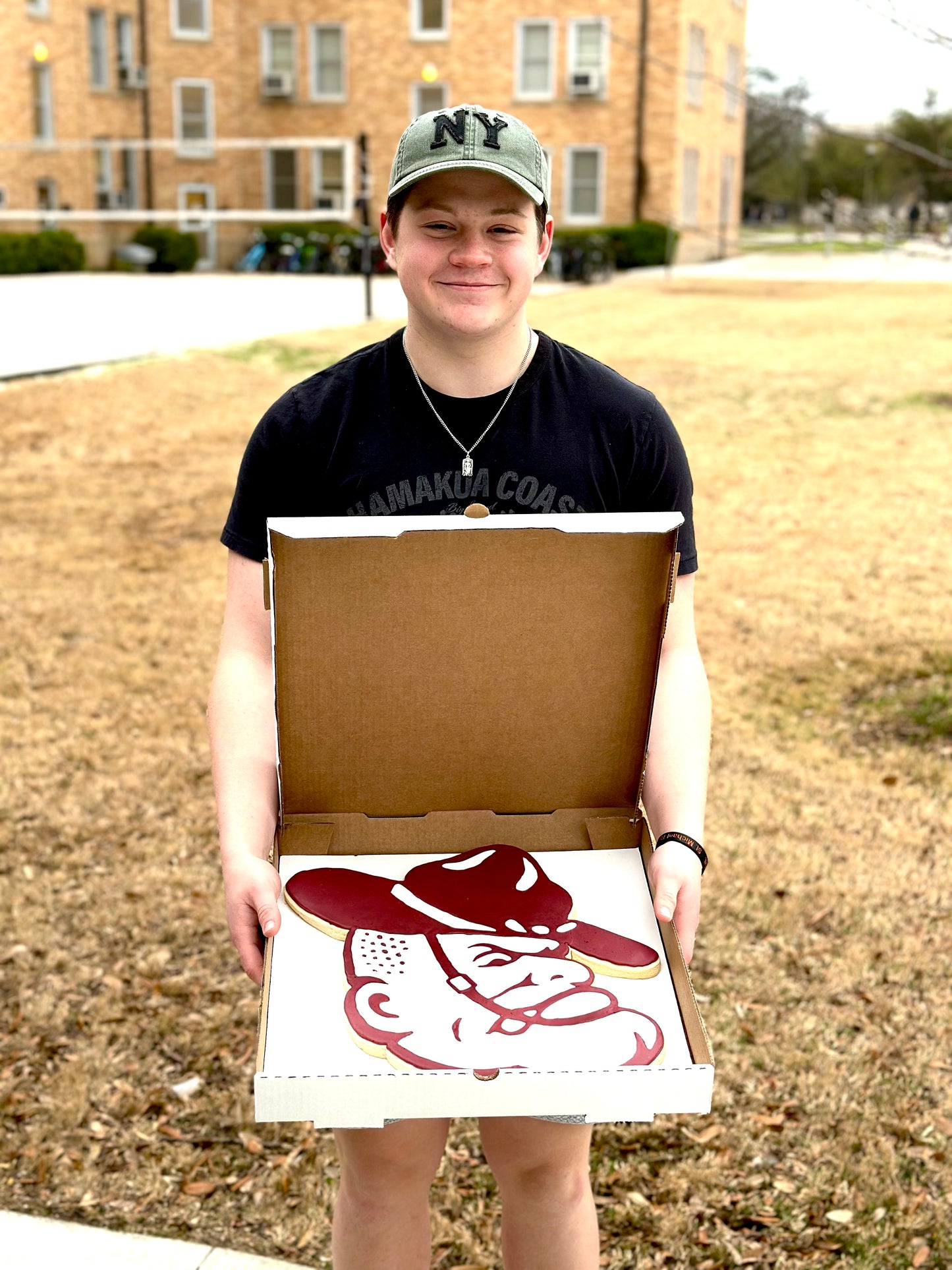 Ol Sarge Texas A&M 16" Shaped Sugar Cookie Cake