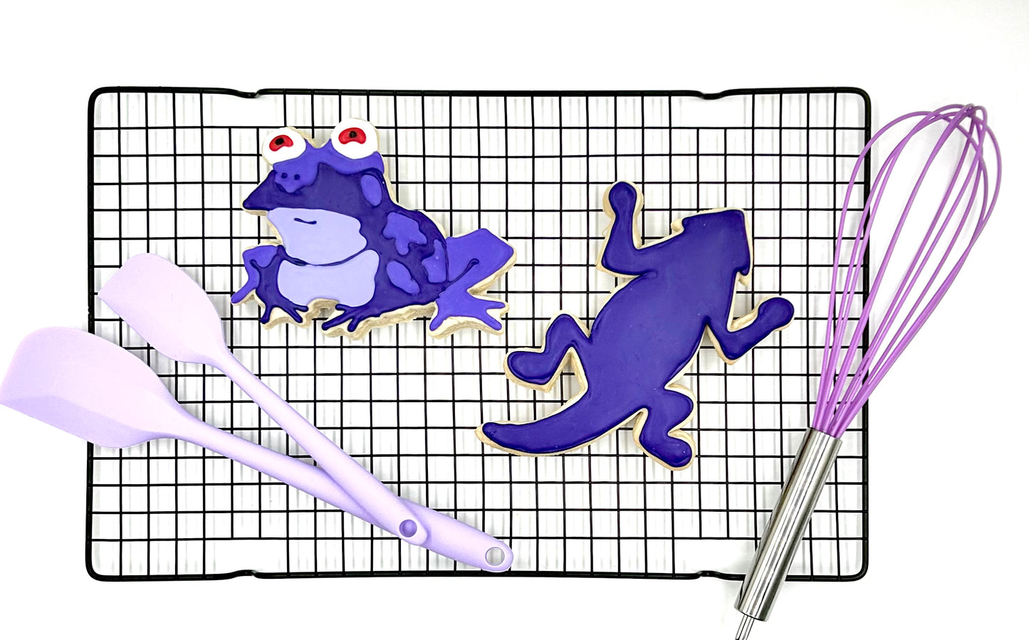 Hypnotoad Sugar Cookies