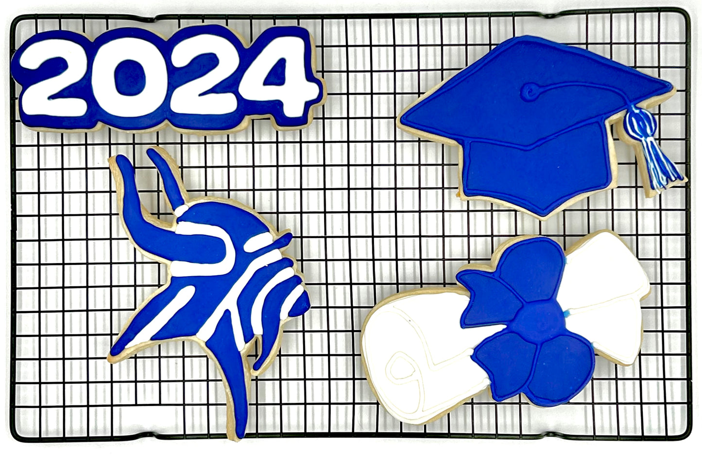 Nolan Catholic School Graduation Sugar Cookie Set