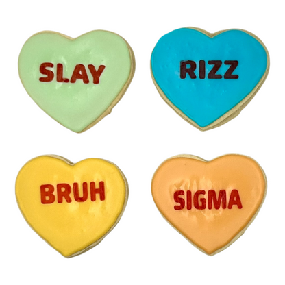 Valentine Generation Hearts Sugar Cookies