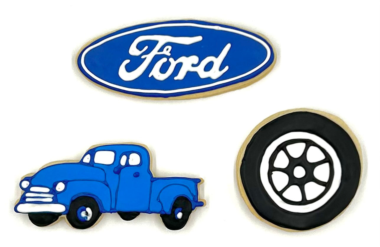 Ford Truck Sugar Cookies-dozen