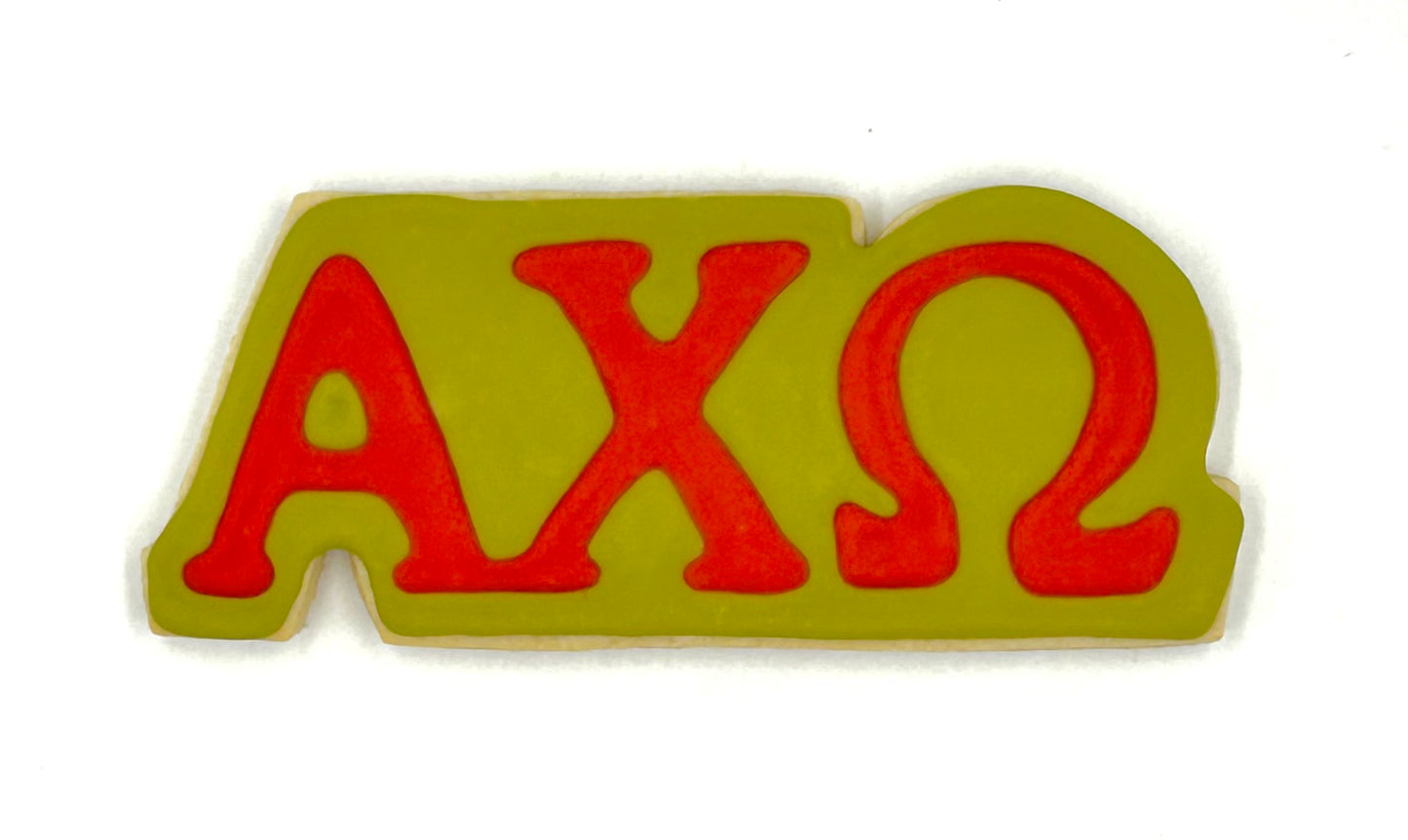 Sorority Sugar Cookie Set- dozen