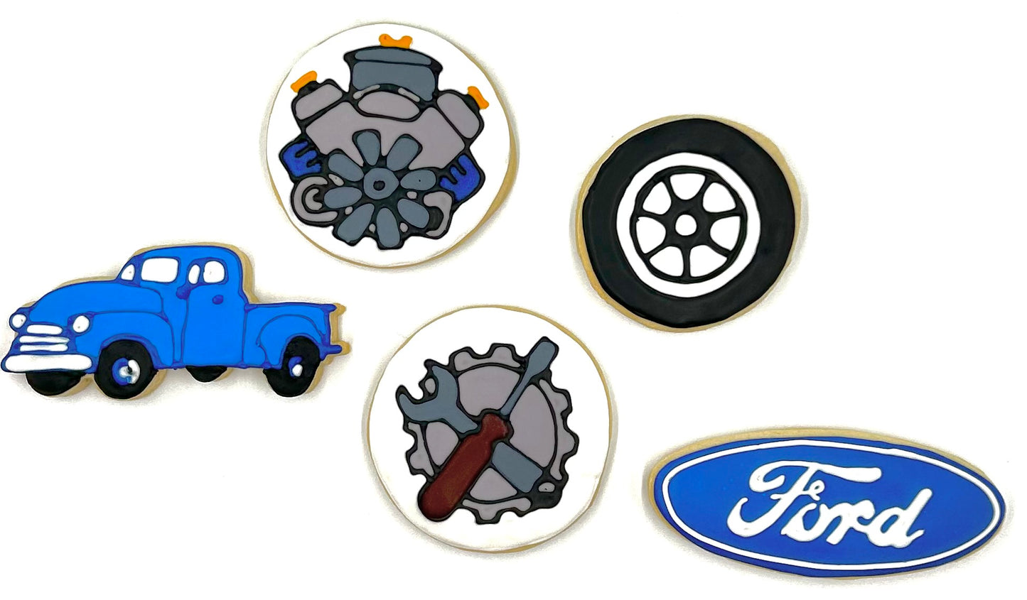 Automotive Mechanic Sugar Cookies-dozen