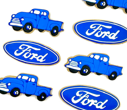 Ford Truck Sugar Cookies-dozen