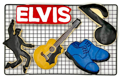 Elvis Sugar Cookie Set- dozen