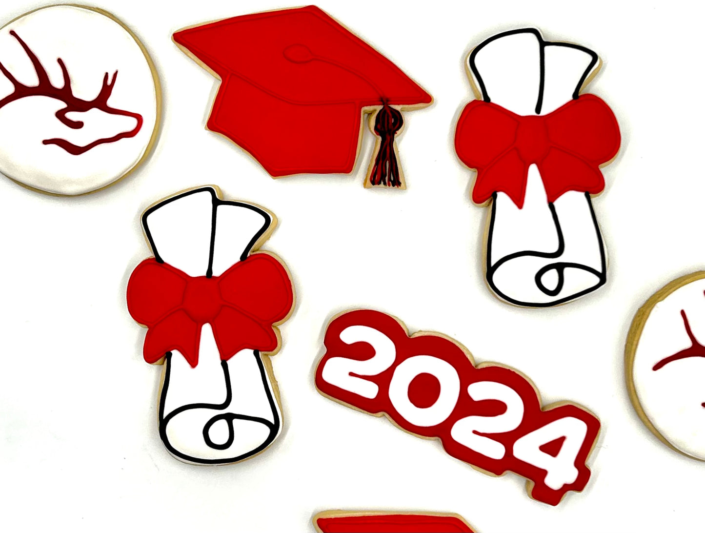 Burleson High School Graduation Sugar Cookie Set- dozen