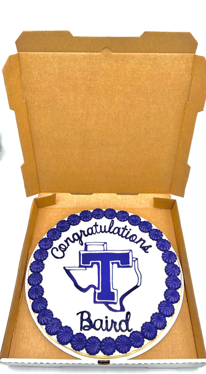 Tarleton State University 16" Sugar Cookie Cake