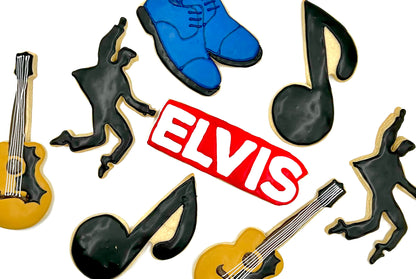 Elvis Sugar Cookie Set- dozen