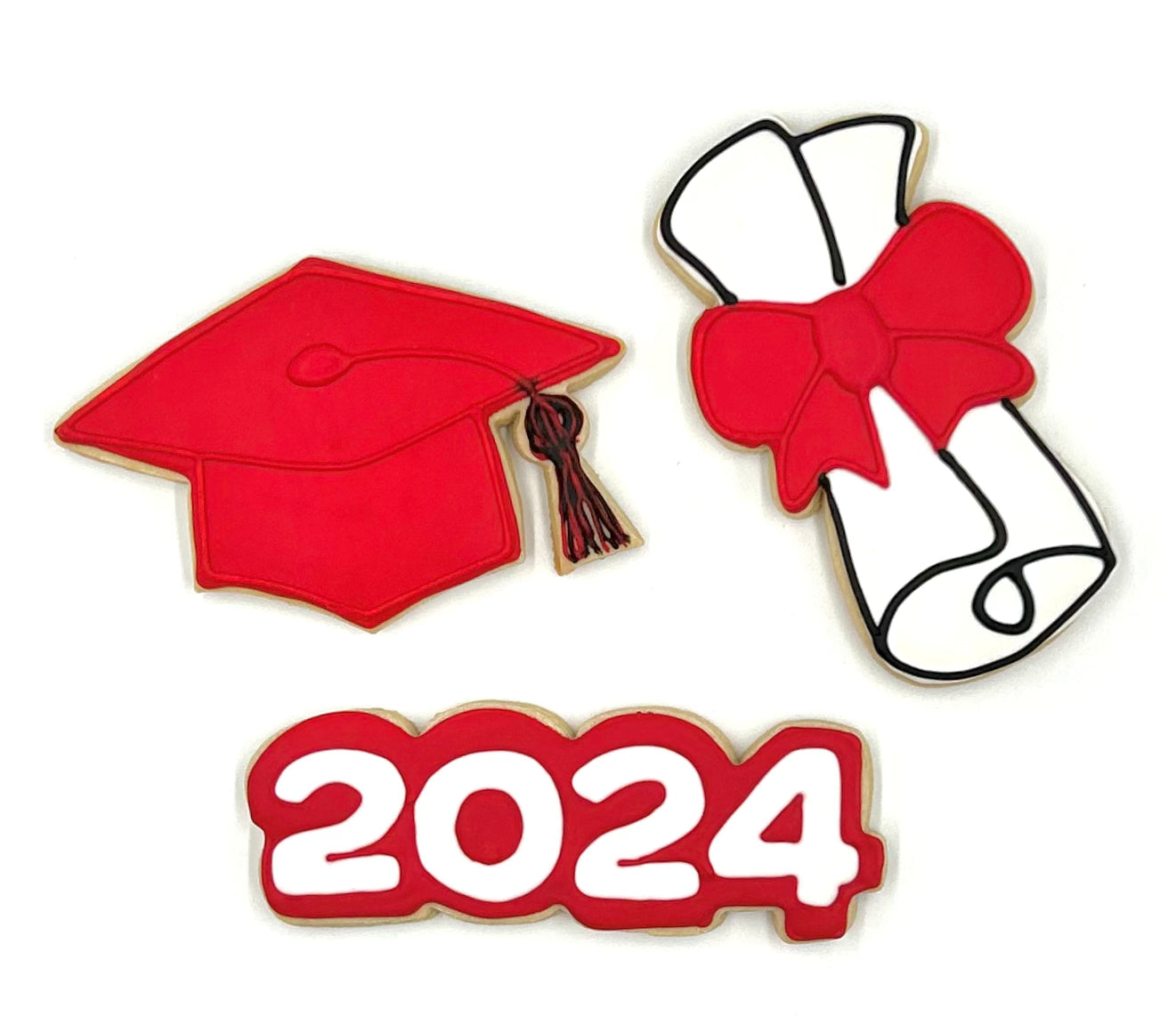 Burleson High School Graduation Sugar Cookie Set- dozen