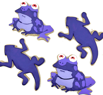 Frog Sugar Cookies- dozen