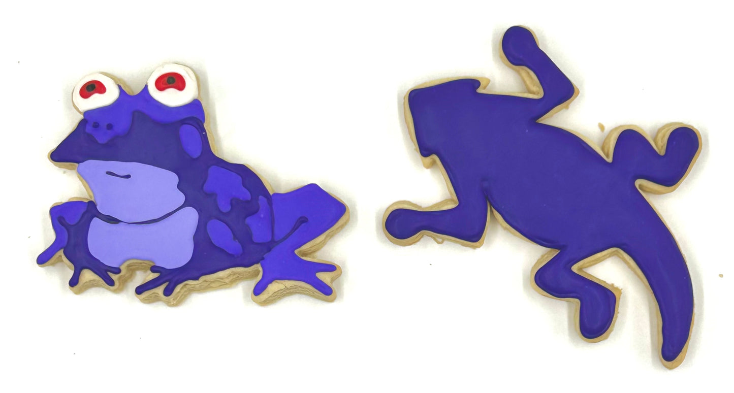 Frog Sugar Cookies- dozen