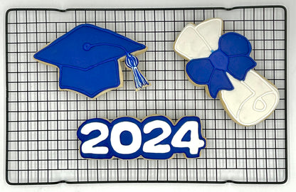 Graduation Sugar Cookie Set- dozen