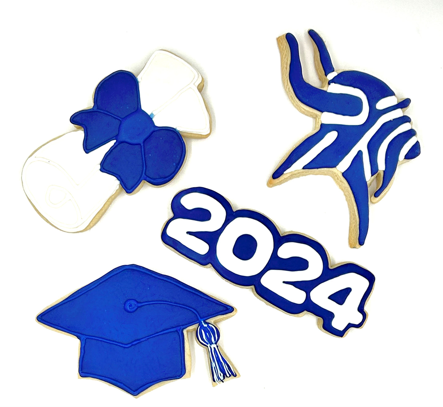 Nolan Catholic School Graduation Sugar Cookie Set- dozen