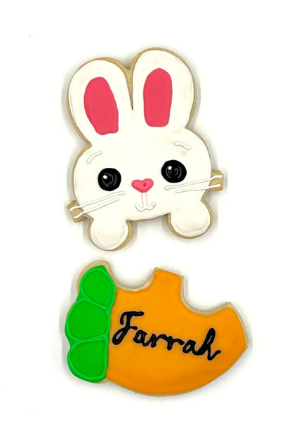 Easter Bunny Sugar Cookie- Individual